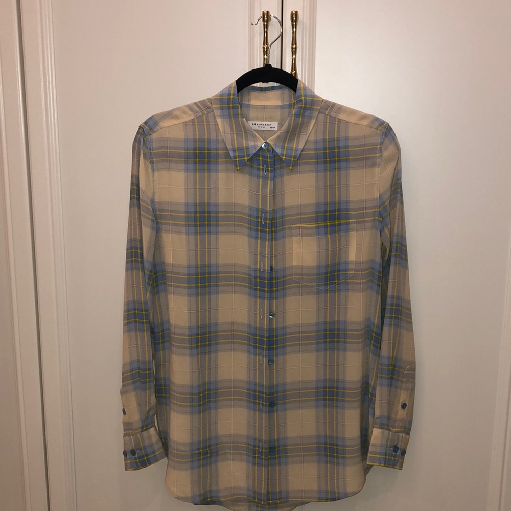 Equipment xs silk blouse.